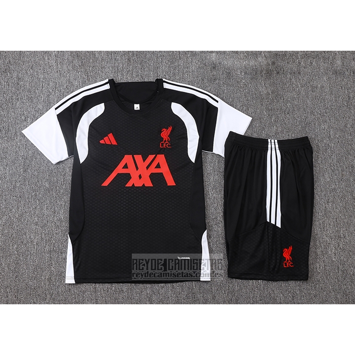 Chandal del Liverpool Manga Corta 2026-2027 Negro - Pantalon Corto